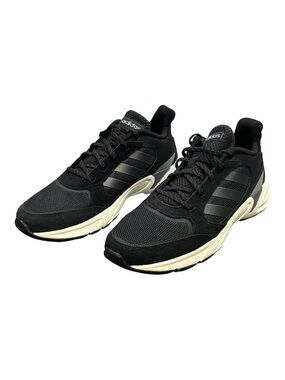Adidas 90s Valasion Men's Size 7.5 Black White Athletic Running Shoes Sneakers